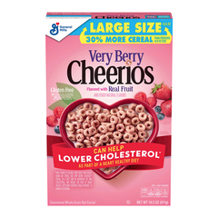 General Mills Cheerios Very Berry 14.5oz Cereal (411g)