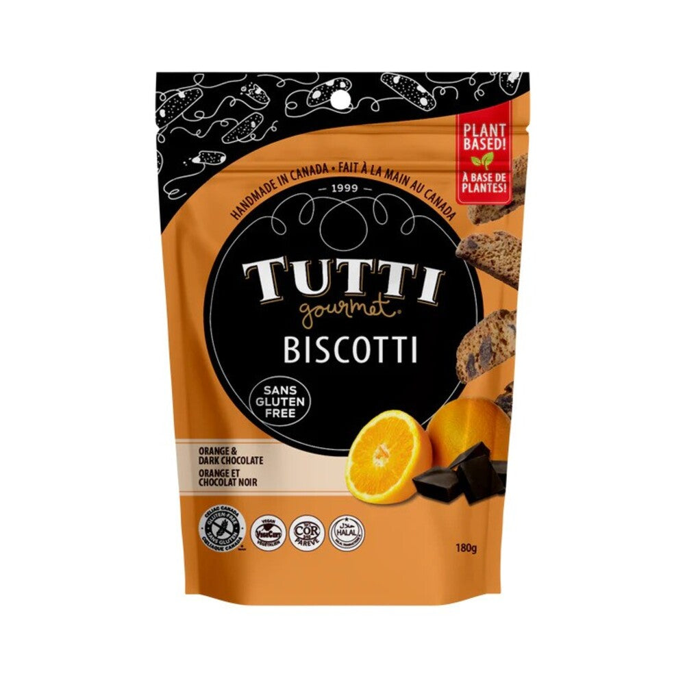 Tutti Gluten Free Orange & Dark Chocolate Biscotti I 180g I Imagine a table where everyone is invited
