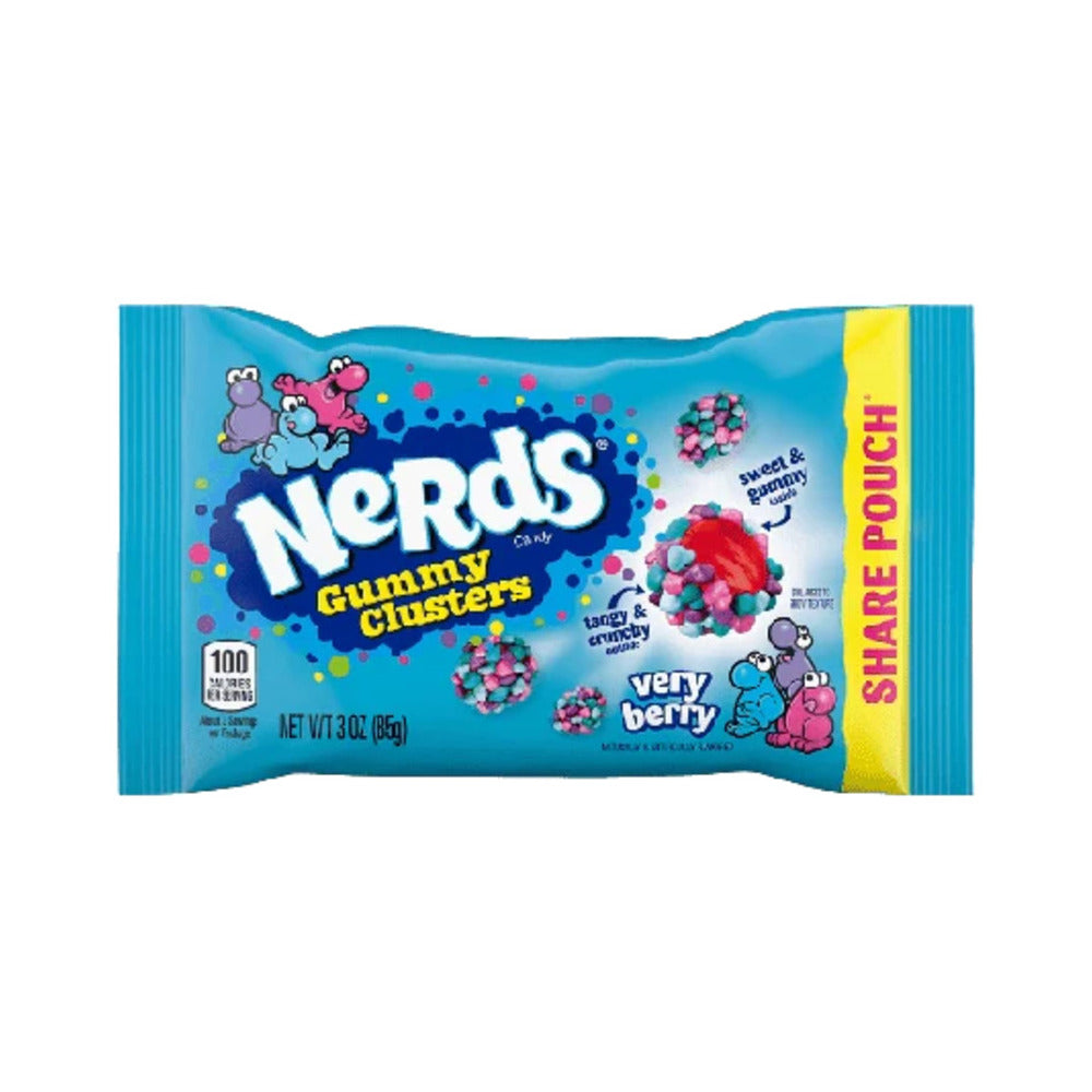 Nerds Clusters Gummy Very Berry 3oz (85g)