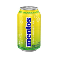 Mentos Lemon Flavoured Sparkling Water 355ml I Korea