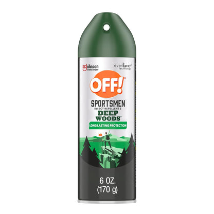 Off! Deep Woods Sportsman Insect Repellent Mosquito Spray 6oz (170g)
