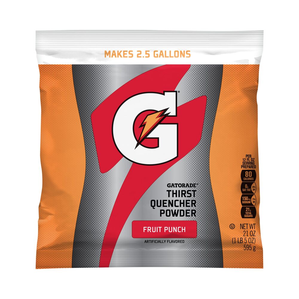 Gatorade Powder Fruit Punch 21oz (595g)