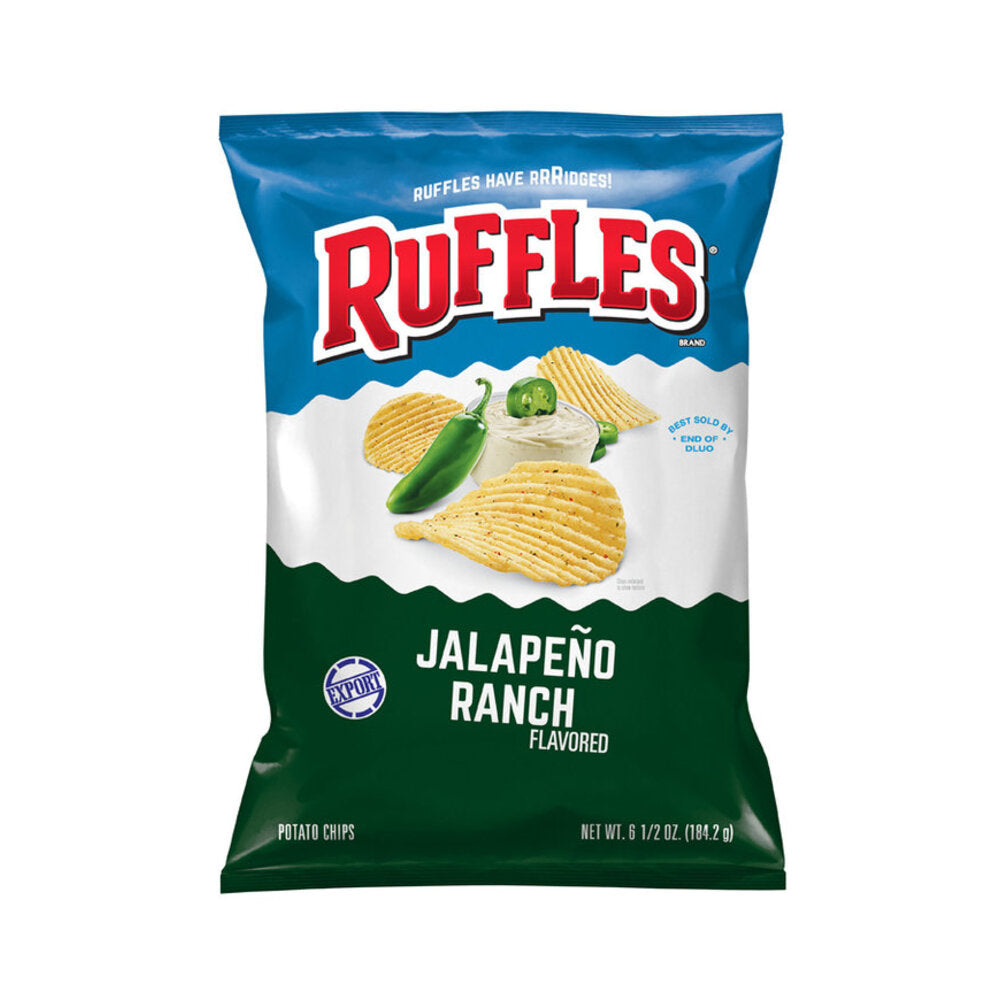 Ruffles Jalapeno Ranch 6.5oz (184.2g) – The American Store