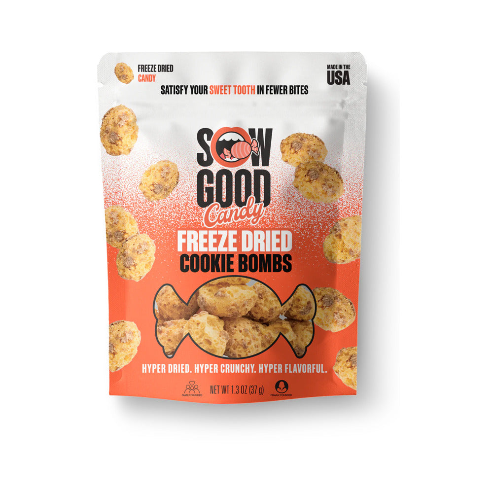 Sow Good Freeze Dried Cookie Dough Bombs 1.3oz (37g)